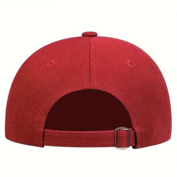 Red Patriotic USA Flag Hat Tactical Baseball Cap Adjustable Embroidered Gift - Picture 4 of 5